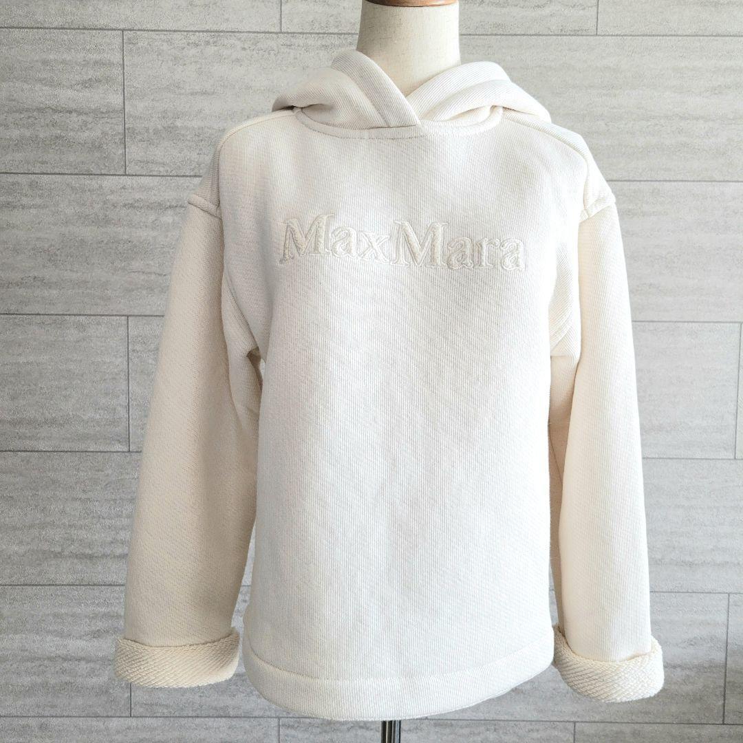 【新品未使用】Max Mara ゲリー フーディー アイボリー M