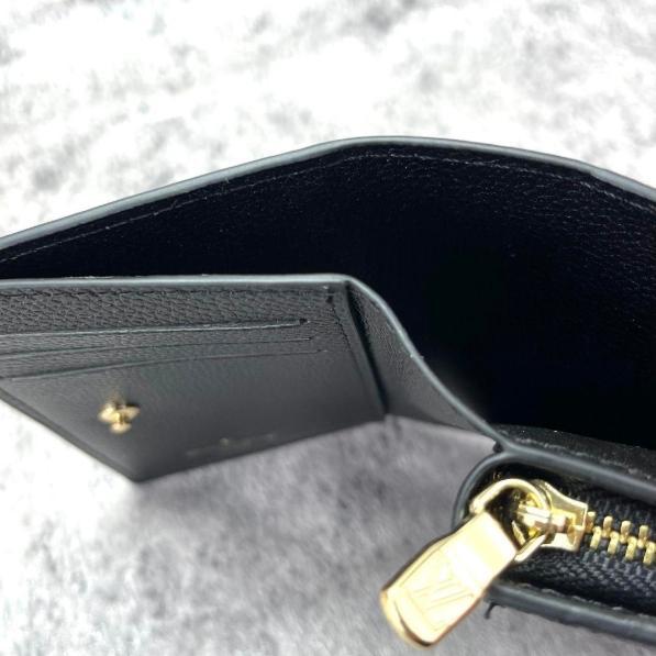 美品ルイヴィトン 二つ折り財布 小銭入れ付き
