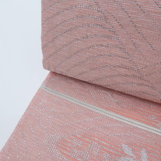 美品 洗える夏着物 絽“虹色の波間から顔を出す藤の
