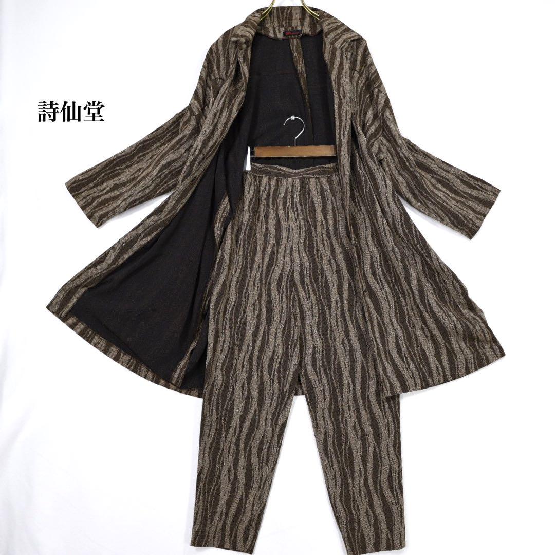 詩仙堂　ちりめん　コート　ワンピース　パンツ　ロングシャツ　セットワンピース