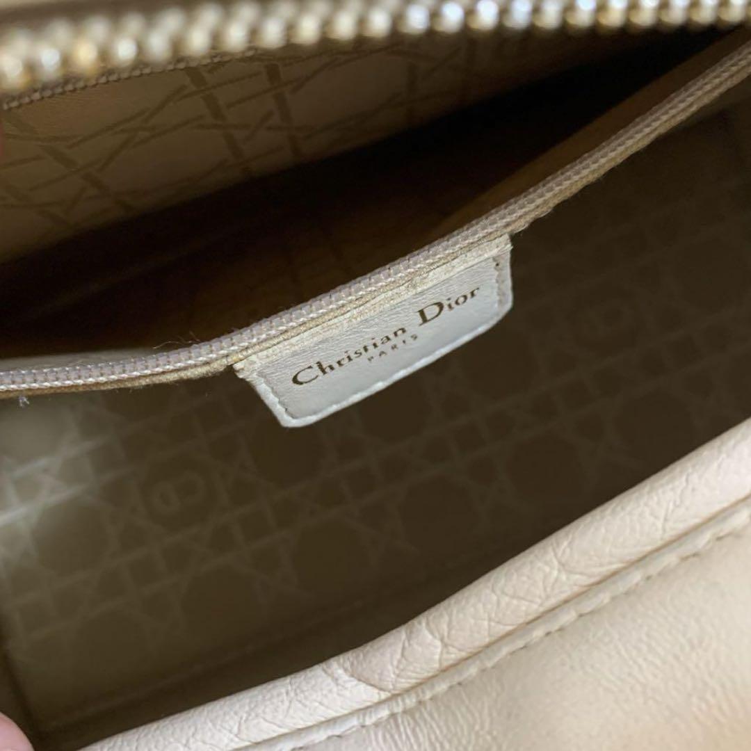 Christian Dior★レディディオール ミディアム ハンドバッグ Christian Dior★レディディオール ミディアム ハンドバッグ