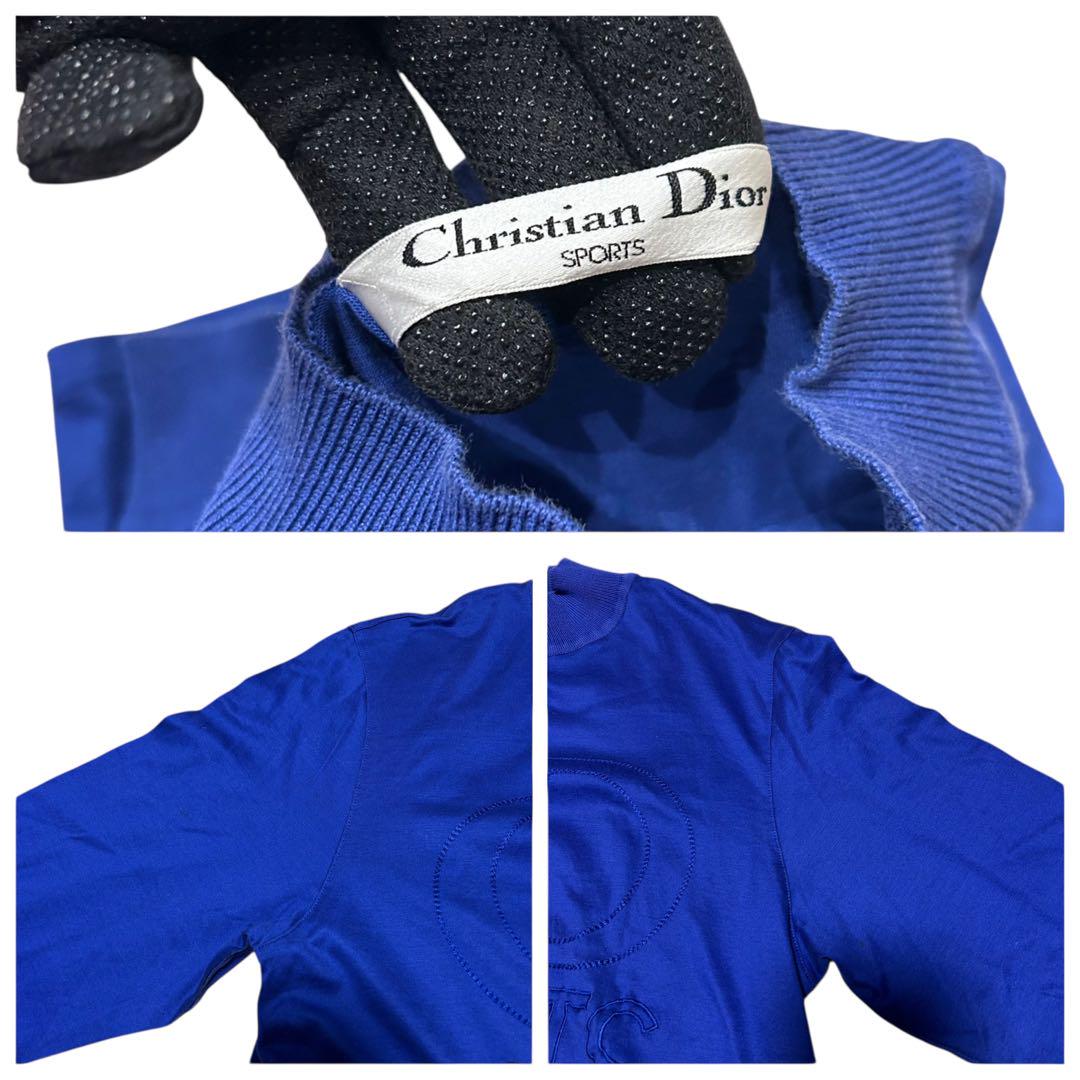 ◆Christian Dior◆ 長袖カットソー/CDロゴ/SPORTS/ M