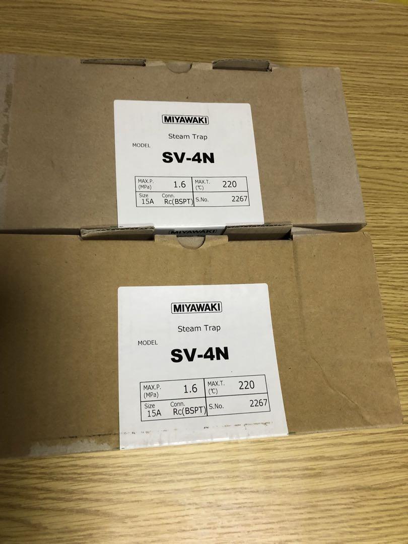 ミヤワキ スチームトラップSV-4N 15A 2台