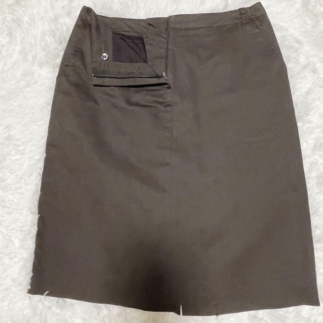 【MaxMara】マックスマーラ　テーラードスーツ　３８(M)ブラウン