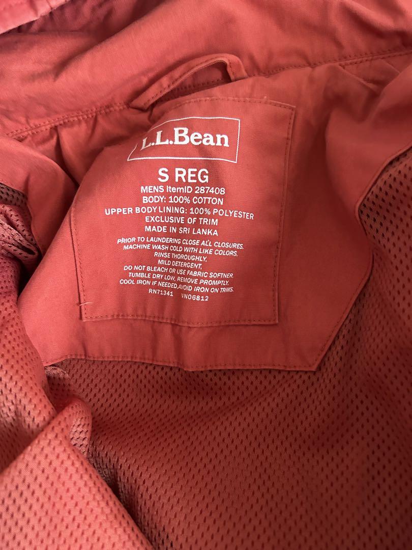 L.L.Bean オレンジマウンテンパーカー メンズ