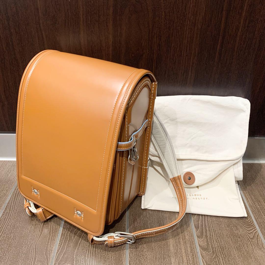 【美品】【希少色】専用保管袋付 土屋鞄 ランドセル キャメル アトリエシリーズ