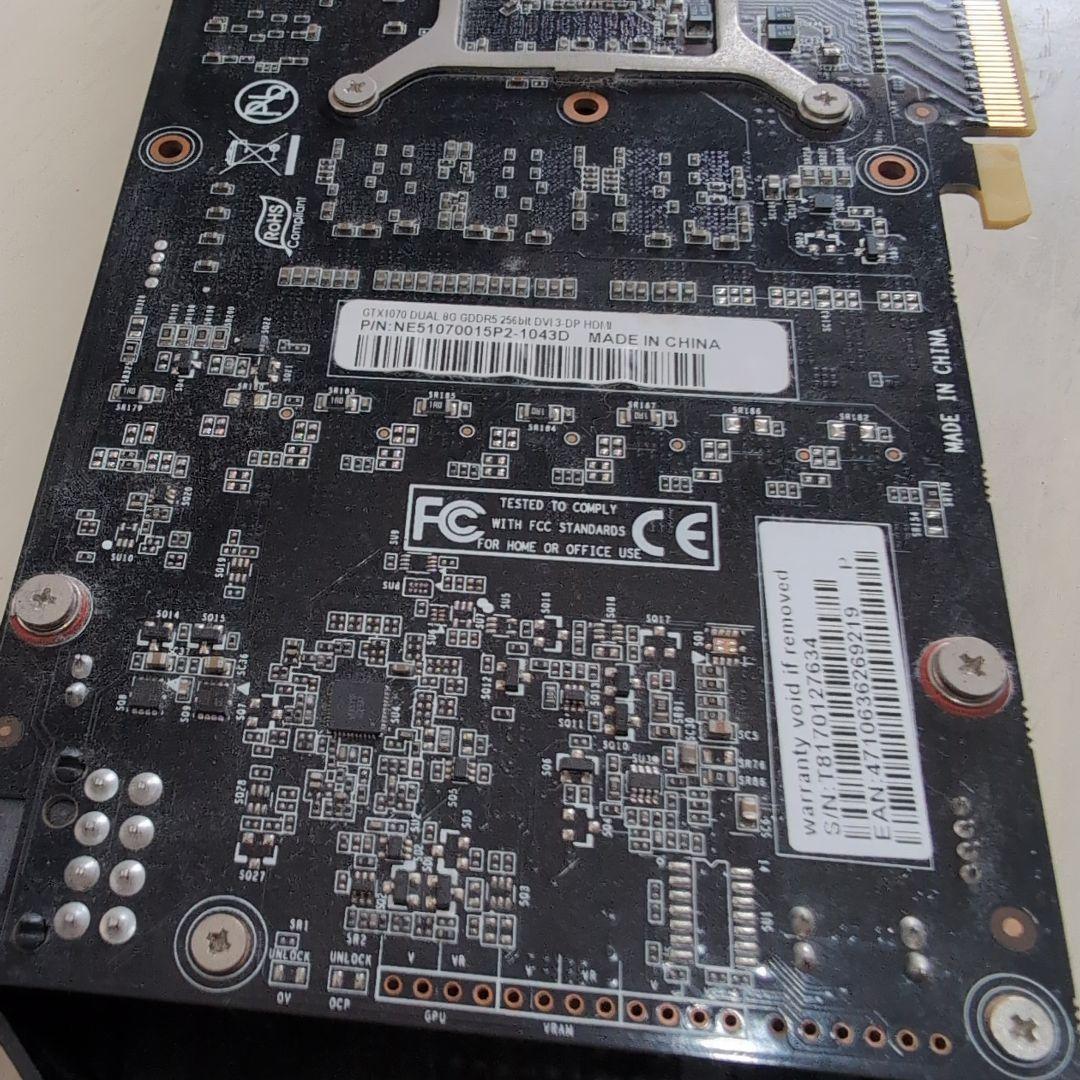 グラフィックボード デュアルファン PCI Express