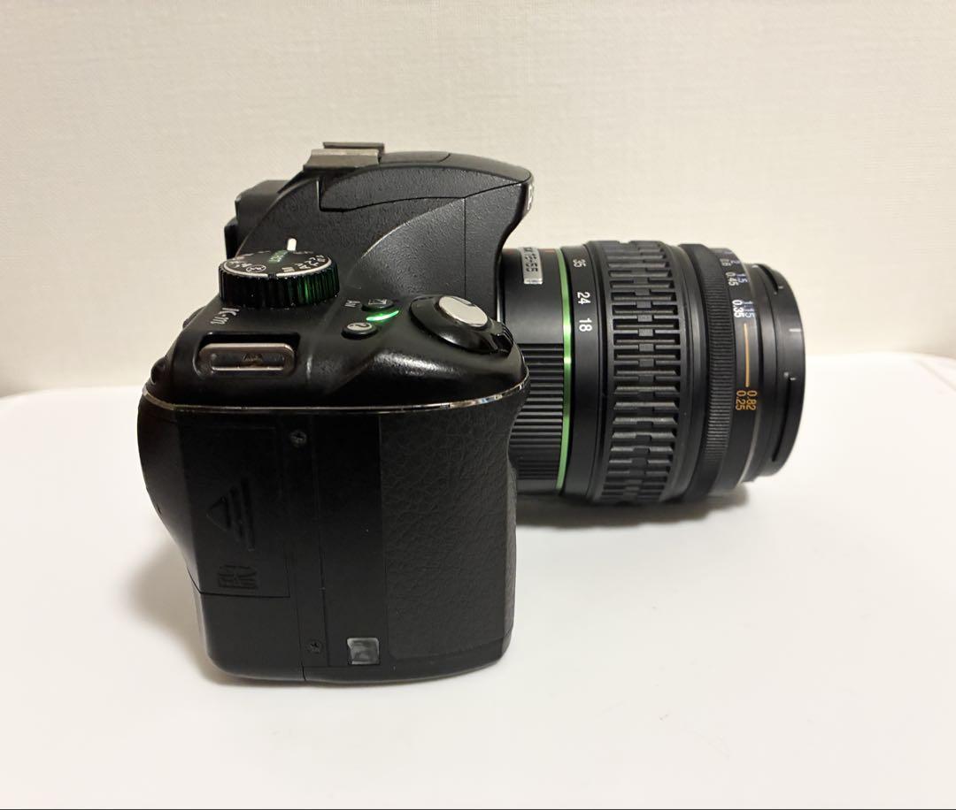 PENTAX K-m デジタルカメラ＋18-55mm ズームレンズ　セット　美品