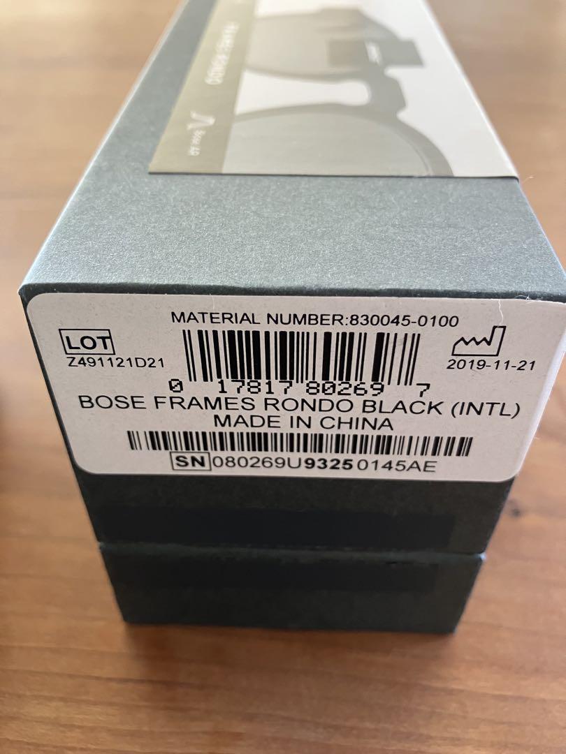 Bose Frames Rondo Black サングラス