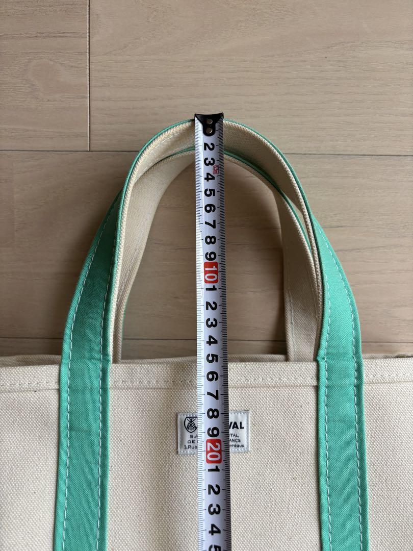 【ぴーちゃん】ORCIVAL トートバッグ S 小 エメラルドグリーン ぴーちゃん様専用】ORCIVAL トートバッグ S 小 エメラルド