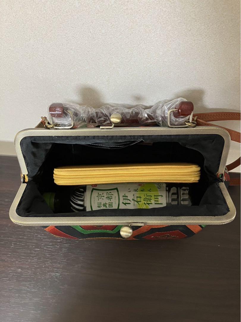 ＼半額SALE／ アンズルーム☆2WAY☆帯☆がま口 バッグ☆ハンドバッグ バッグ