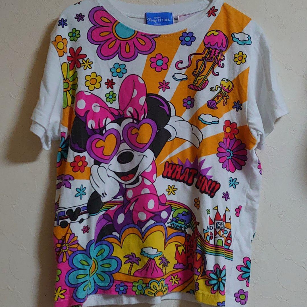 Tdr 東京ディズニーリゾート ミニー 半袖tシャツ 140cm 子供服 メルカリ