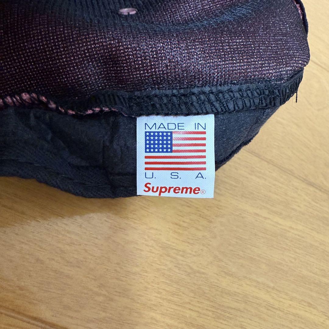 Supreme Pique Knit Camp Cap ピンク 15ss