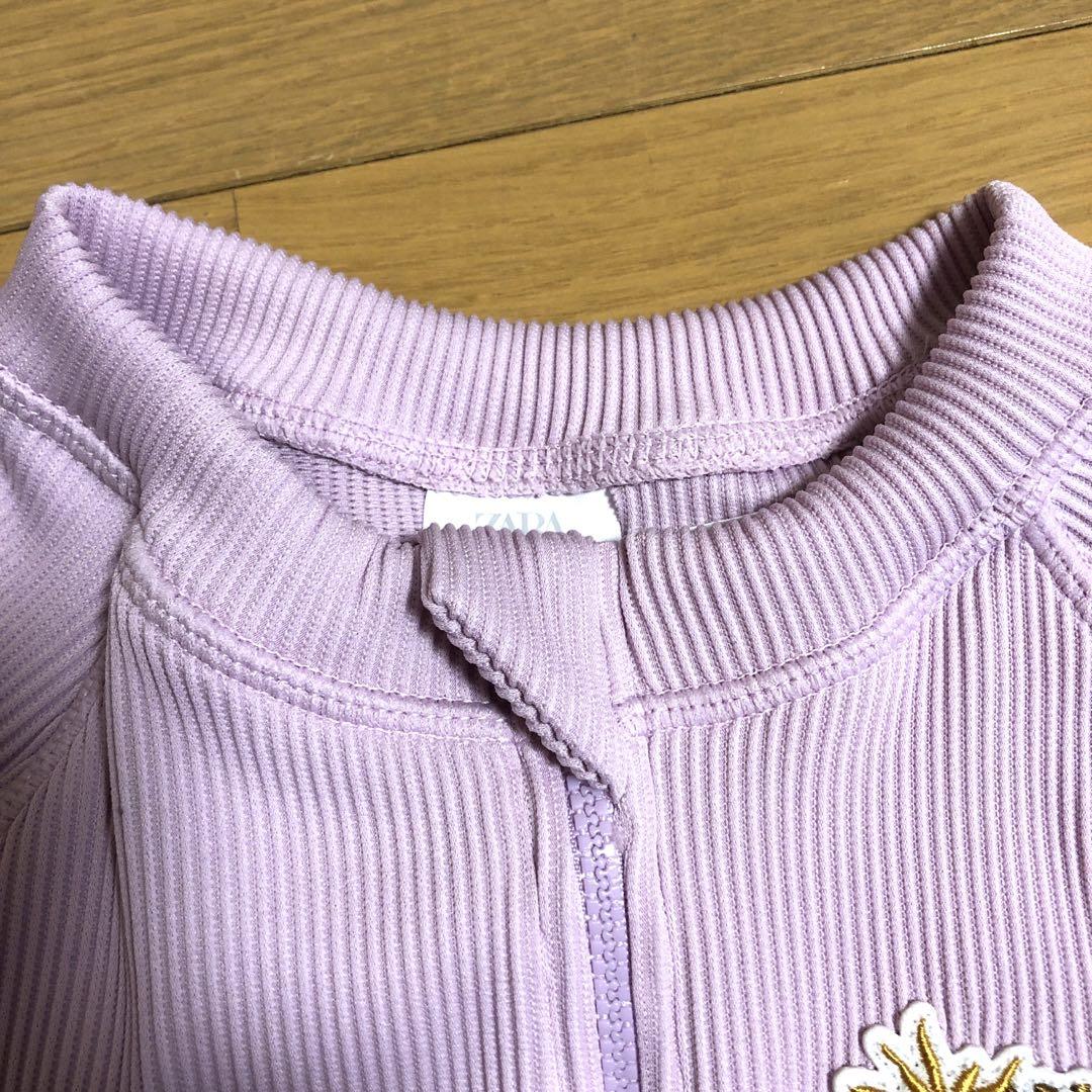 ZARA ラッシュガードセット 11-12歳 150 ラベンダーピンク