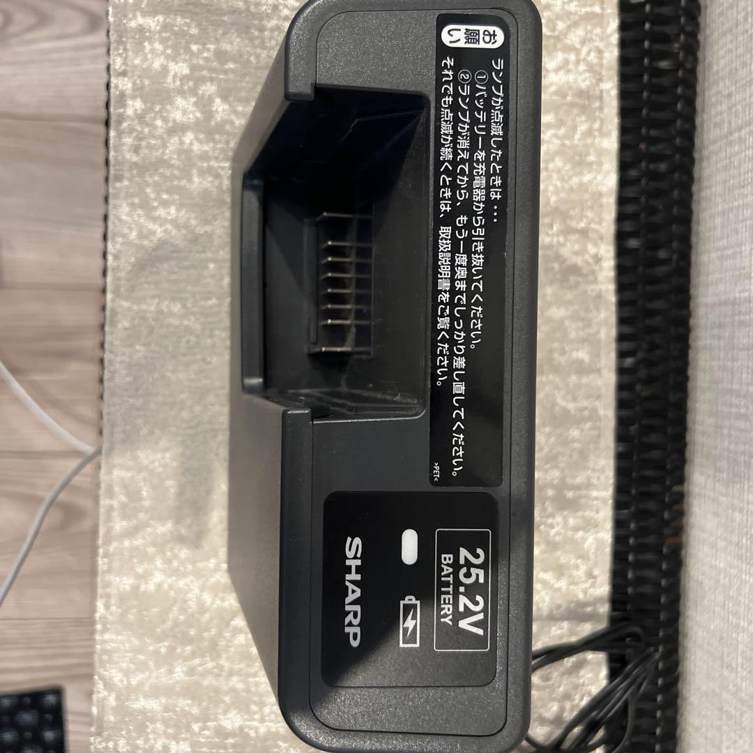 SHARP コードレス掃除機用 充電器S3RSCEとBY-7Sのセット