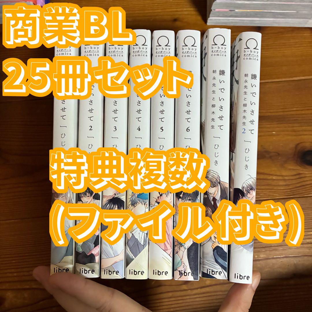 商業BL まとめ売り 25冊セット 特典ファイル付き
