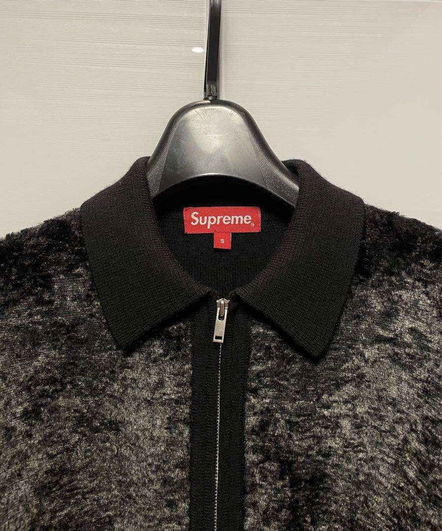 supreme［シュプリーム］zip up cardigan