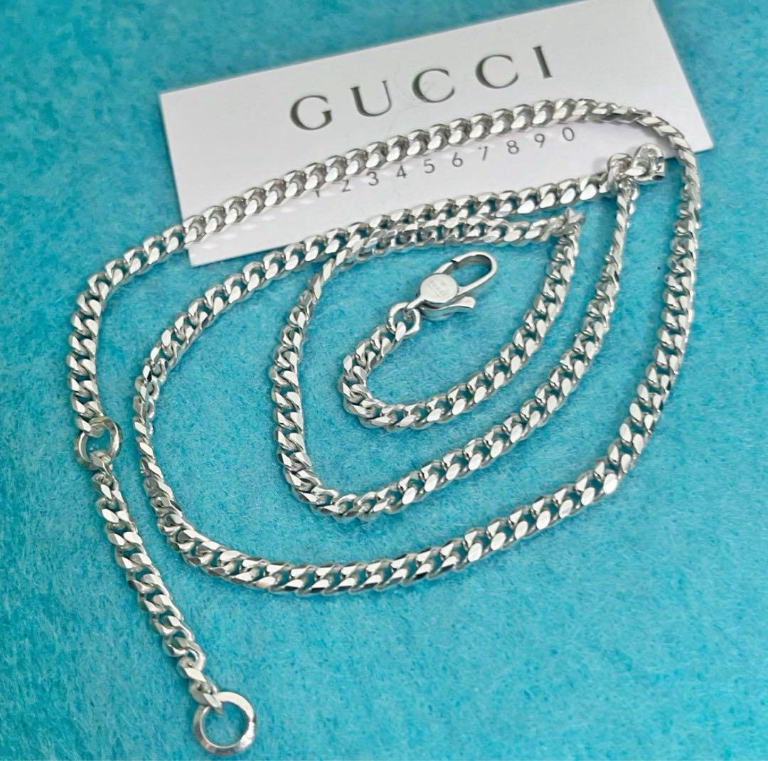 極美品‼️GUCCI 3.7ミリ 喜平チェーンネックレス 極美品‼️GUCCI 3.7ミリ 喜平チェーンネックレス