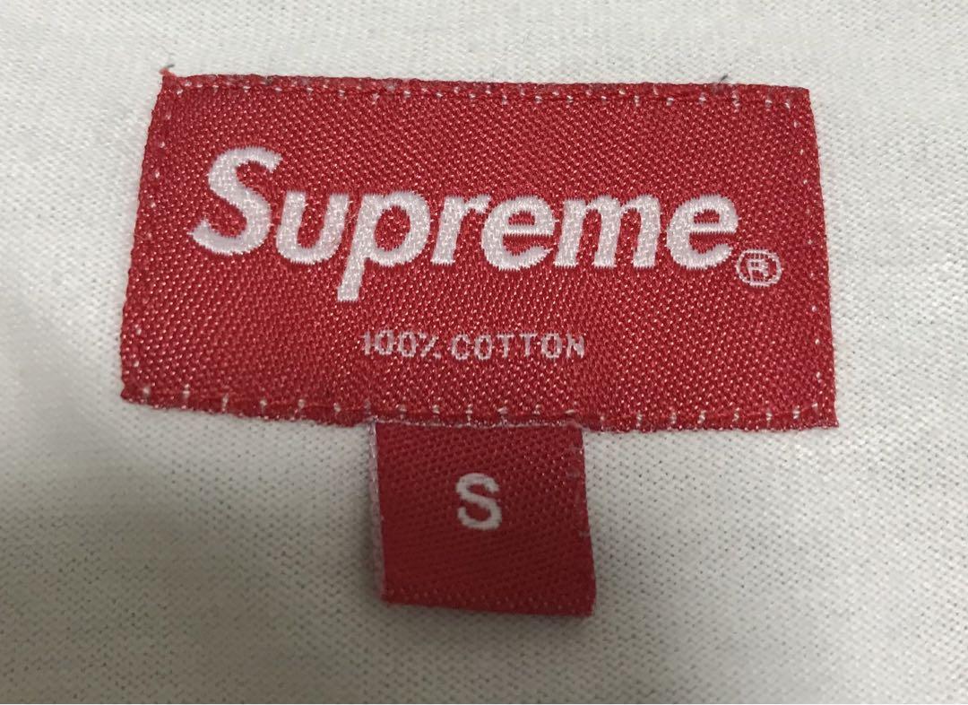 supreme スモールロゴ　ロングtシャツ