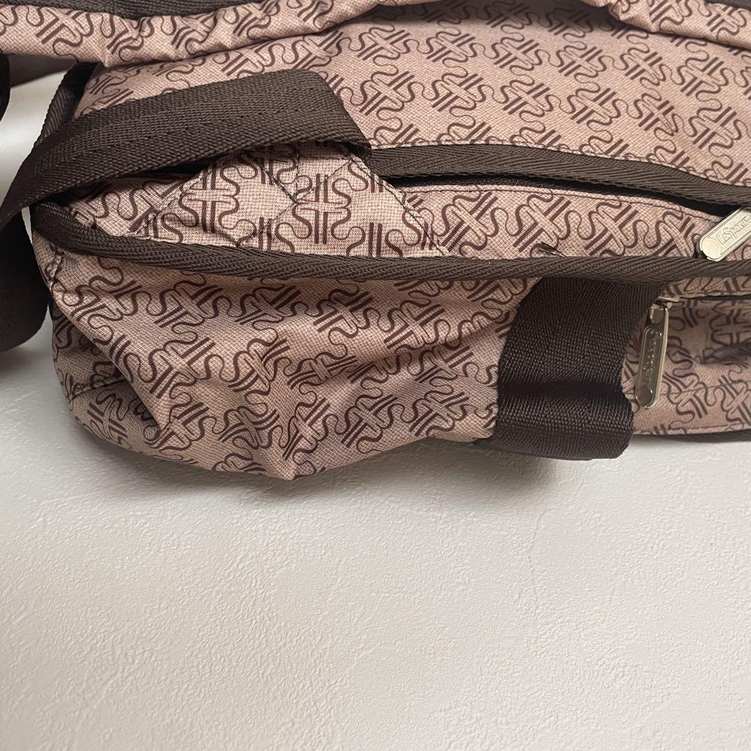 LeSportsac ROUTE BACKPACK キャンバスモノグラム