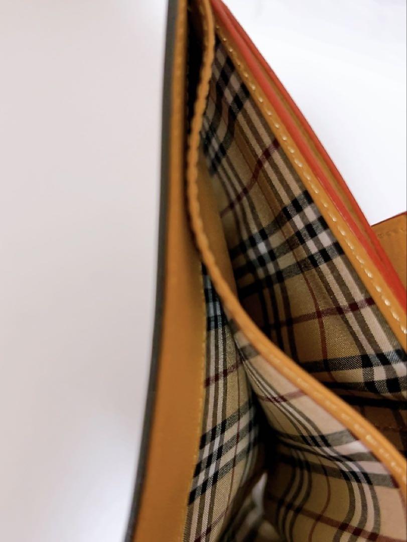 バーバリー　BURBERRY BLACK LABEL 折り財布　ブラック