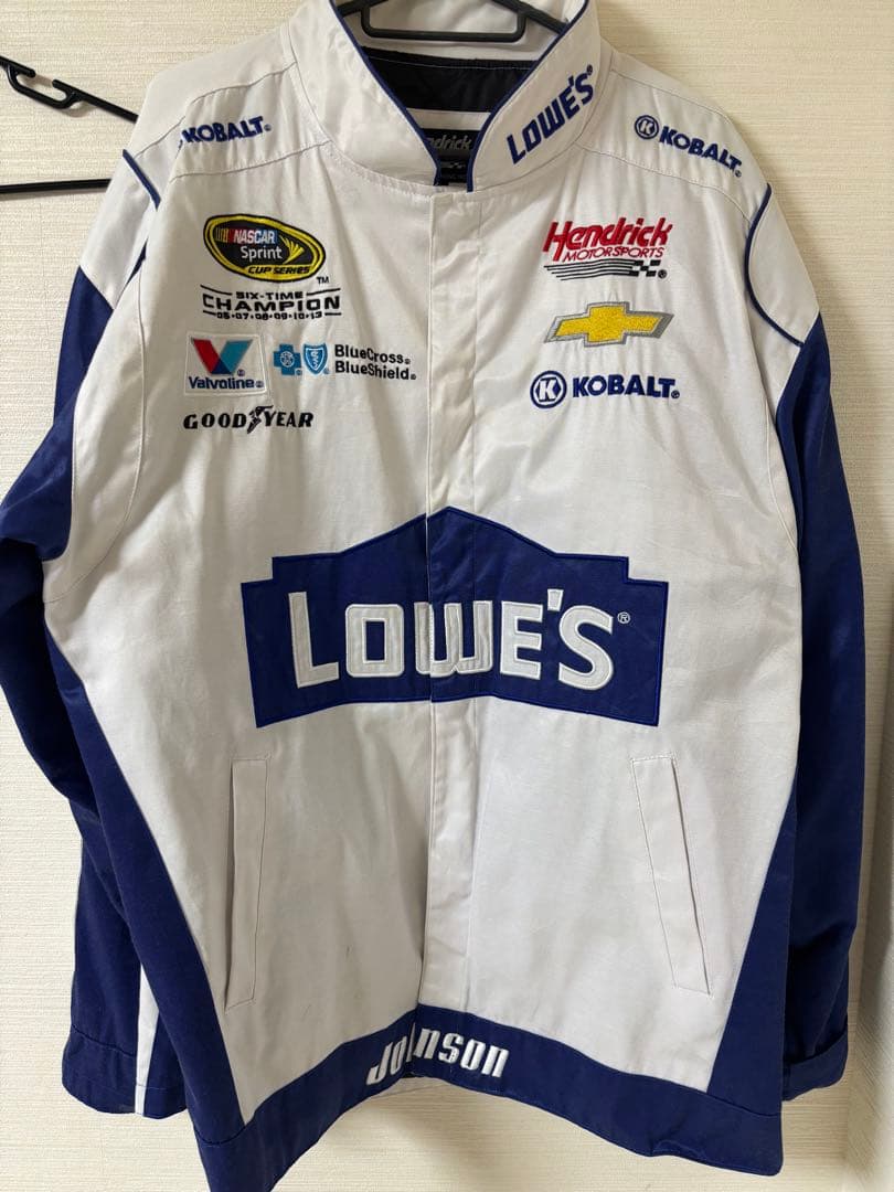 Lowe s Jimmie Johnson NASCAR ジャケットXL(LL)