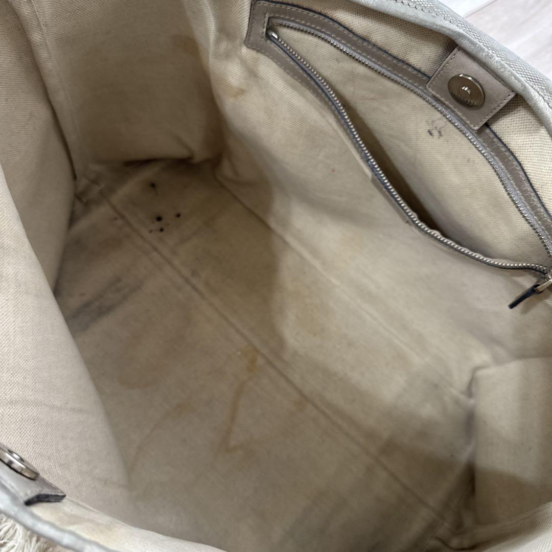GUCCI シルバー トートバッグ