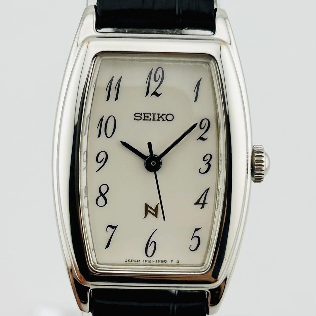 お気に入り SEIKO 新品電池】3003 NOIE ブラック シルバー レディース腕時計 時計