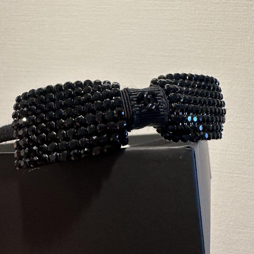 CHANEL カチューシャ リボン 超美品
