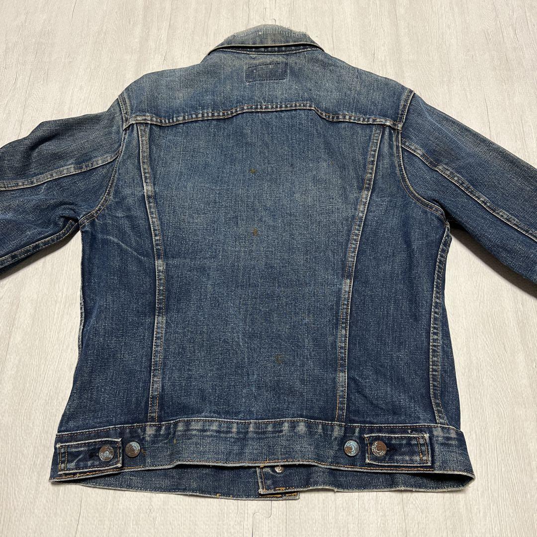 【Levi’s】70505 60s USA製 BIGE 不均等V ヴィンテージ