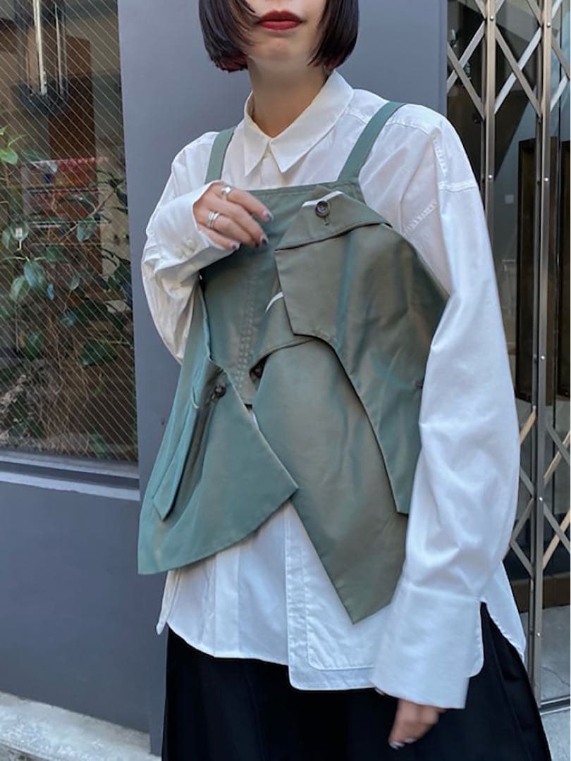 UN3D.ドッキングビスチェ VEST DOCKING BUSTIER ベスト | endageism.com