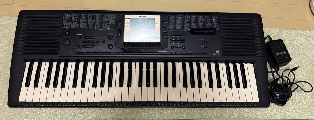 YAMAHA ヤマハ PSR-330 電子キーボード スタンド付き 電子ピアノ