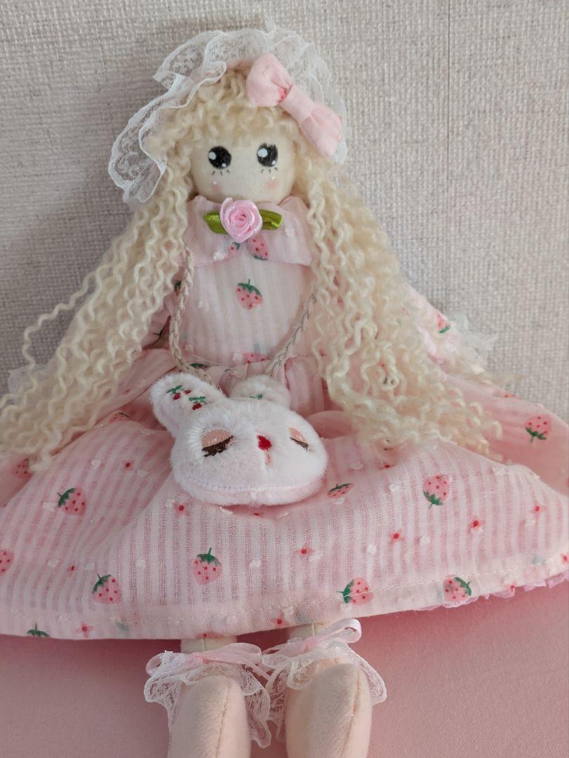 カントリードール　ハンドメイド　壁掛けにも　ピンク 新しい到着 カントリードール ピンク 壁掛けにも ハンドメイド