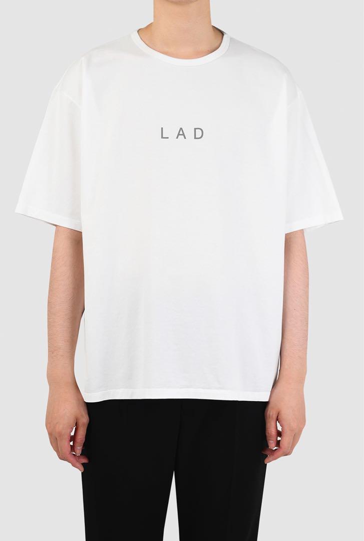 LAD プリント オーバーサイズ Tシャツ