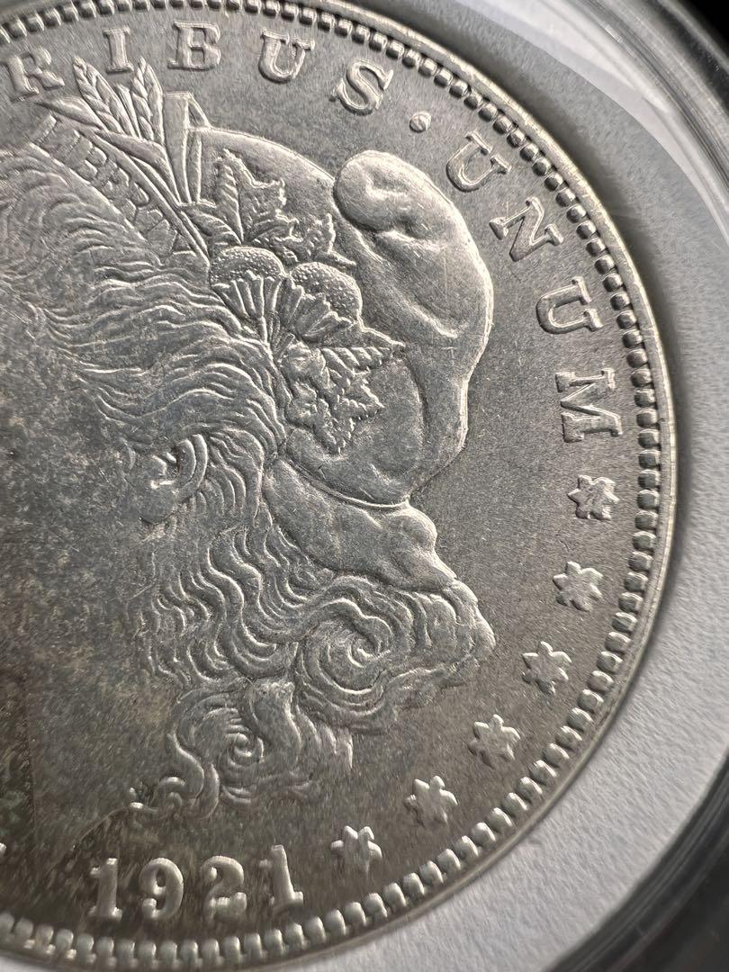 アメリカ　古銭2枚　1896　モルガン　自由の女神　リバティ　大型硬貨　イーグル アメリカ 古銭 1921年 モルガン 自由の女神 リバティ 大型硬貨