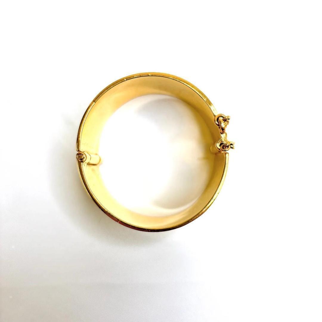 【美品】シャネル 31 Rue Cambon バングル ゴールド ヴィンテージ