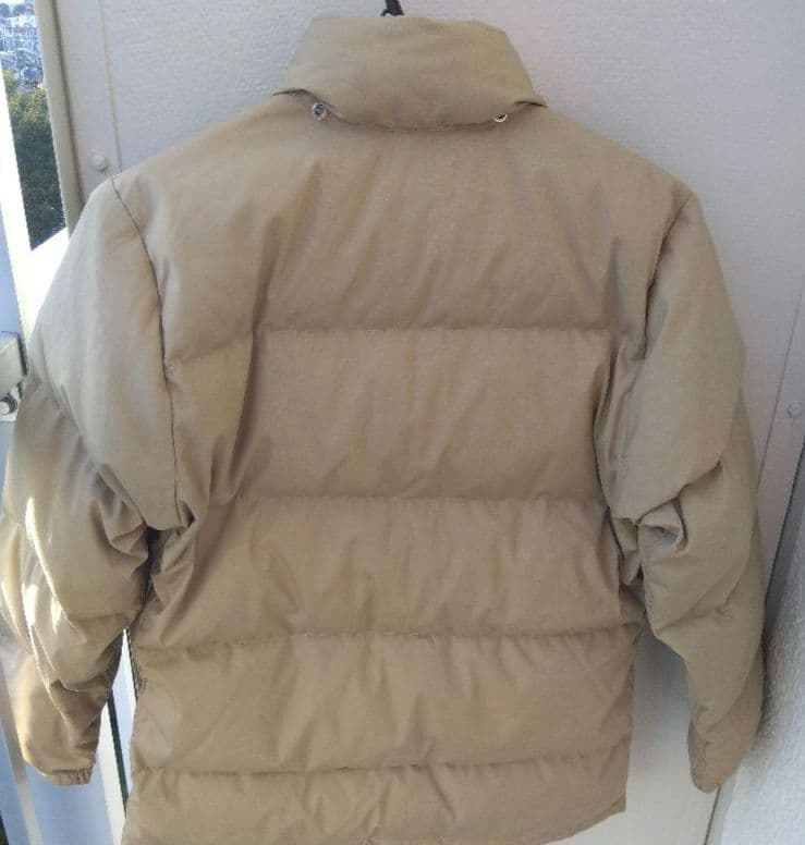 ★80s茶タグノースフェイス 　 値下げ　ダウン ジャケット XS