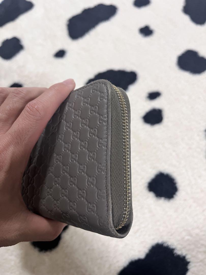 Gucci GGパターン 長財布 黒ブラック