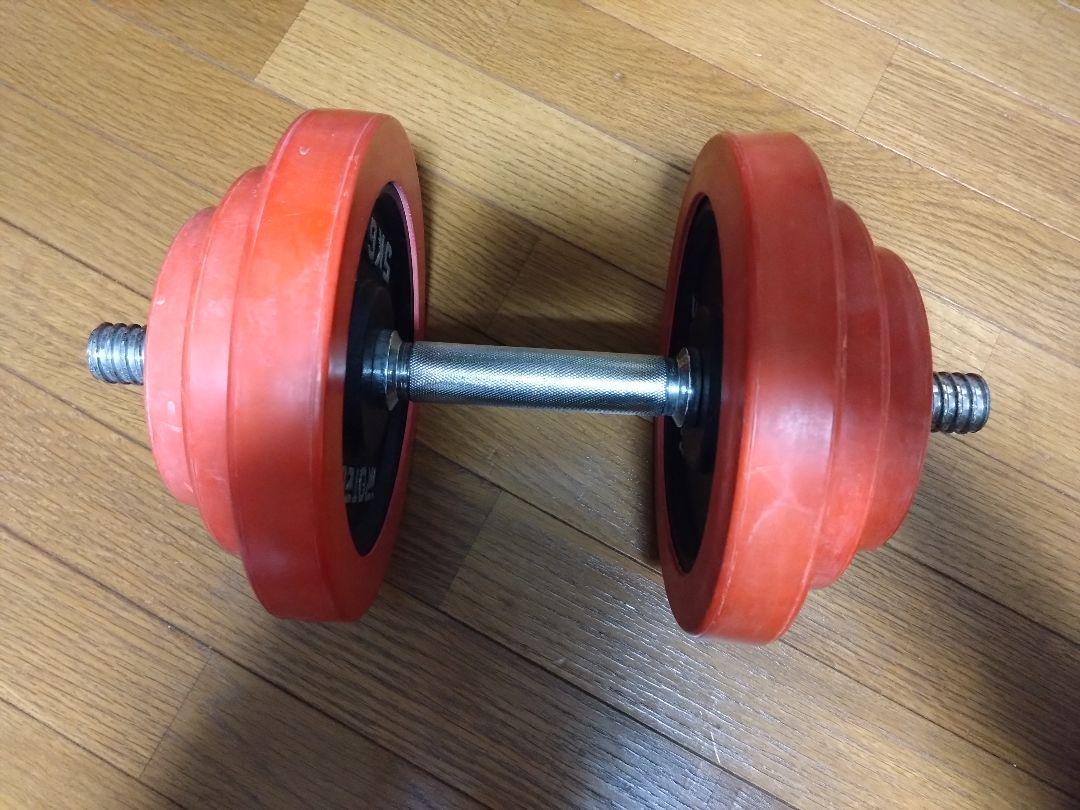 アイロテック　ラバーダンベル　20kg　A