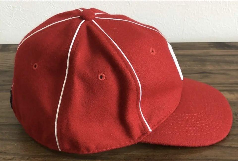 史上最も激安 【希少品】ヘッドギア ニグロリーグ オーセンティック ベースボールキャップ 赤 キャップ 史上最も激安 【希少品】ヘッドギア ニグロリーグ オーセンティック ベースボールキャップ 赤 キャップ