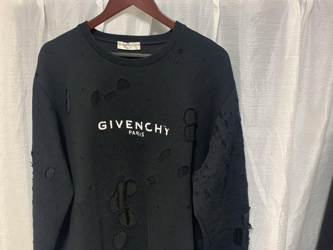 正規★極美品★GIVENCHY★ジバンシー★デストロイスウェット★トレーナー★