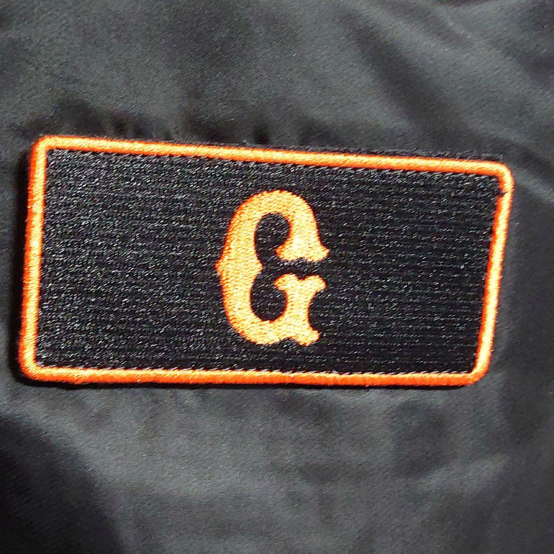 限定品　ALPHA×GIANTS ジャイアンツ　MA-1　黒　サイズ XL