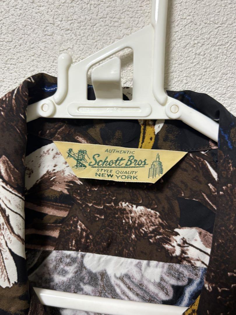 Schott Bros. アロハシャツ 鷲プリント 半袖 Schott Bros. アロハシャツ 鷲プリント 半袖 - メルカリ