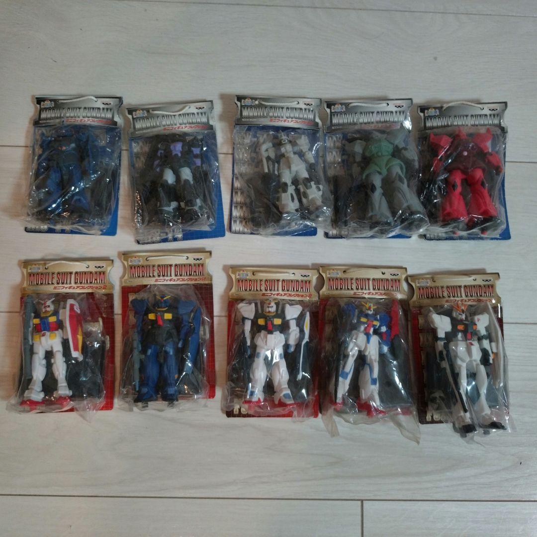 レア】ほぼコンプ モビルスーツガンダムミニフィギュア