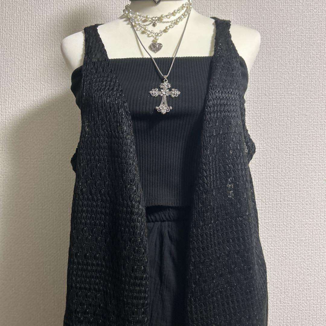 ♡ロングジレ♡y2k フェアリーグランジ ギャル 平成 パンク