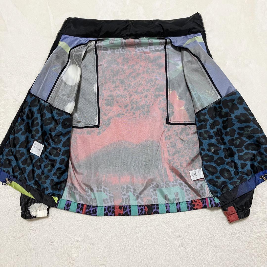 Paul Smith 19AW ナイロン ジップ ブルゾン ジャケット 総柄 S メンズ