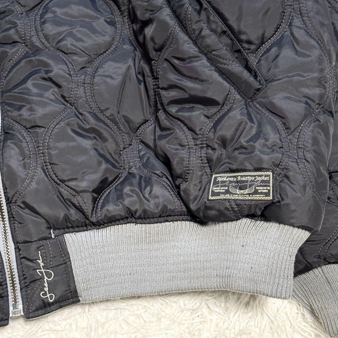 Sean John ショーンジョン MA-1 リバーシブル 4XL 大きいサイズ