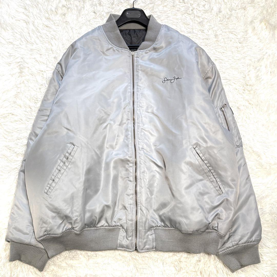 Sean John ショーンジョン MA-1 リバーシブル 4XL 大きいサイズ