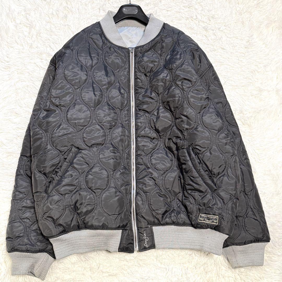 Sean John ショーンジョン MA-1 リバーシブル 4XL 大きいサイズ