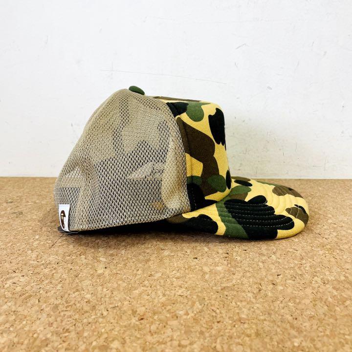 アベイシングエイプ OVO BAPE 1ST CAMO MESH CAP